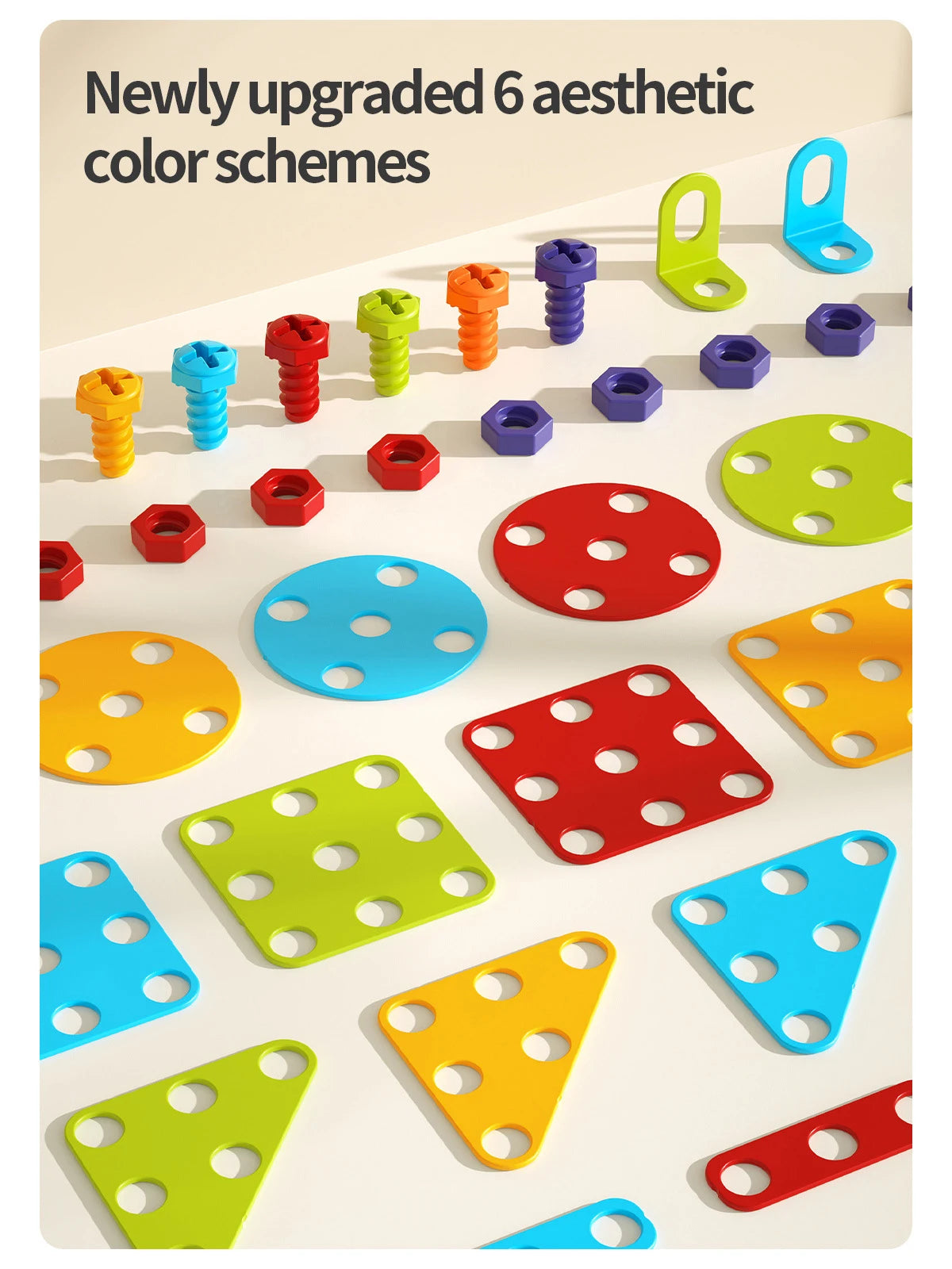 Disassembly Match Tool Toys Children Educational Assembled Bricks Blocks Sets Design Building Toys for Boys Kids Birthday Gifts