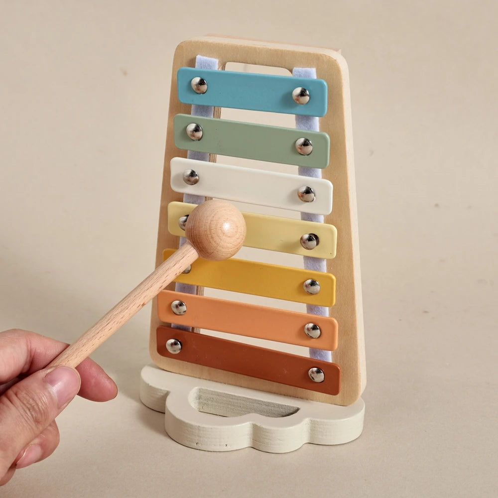 Music Toys for Children Music Instruments Girl Toys Wooden Cartoon Educational Instruments Children's Toys Games for Children